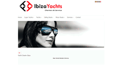 Desktop Screenshot of ibiza-yachts.com